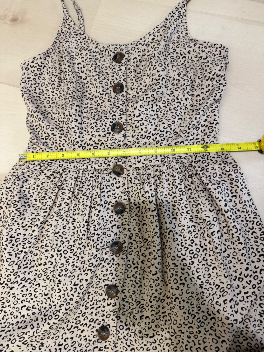 Jopra Cheetah Sun Dress Size Small - Picture 9 of 11